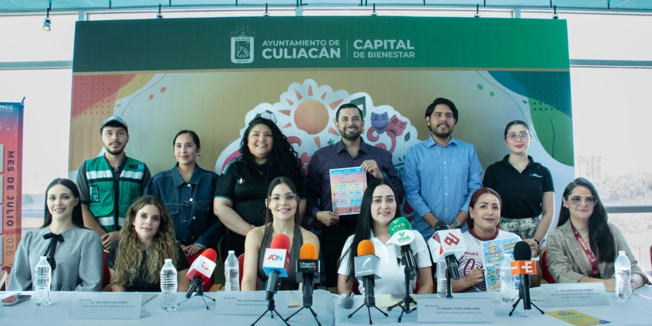 “VERANO CULIACÁN” OFRECERÁ ACTIVIDADES CULTURALES, DEPORTIVAS Y RECREATIVAS PARA NIÑAS, NIÑOS Y JÓVENES