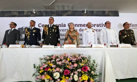 ASISTE GOBERNADORA YERALDINE AL ACTO CONMEMORATIVO DEL SÉPTIMO ANIVERSARIO DE LA GUARDIA NACIONAL