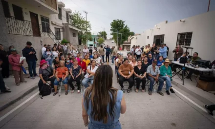 “NOS BRINDAN MUCHA SEGURIDAD”: VECINOS AL RECIBIR SIETE CALLES PAVIMENTADAS EN LA COLONIA 5 DE MAYO