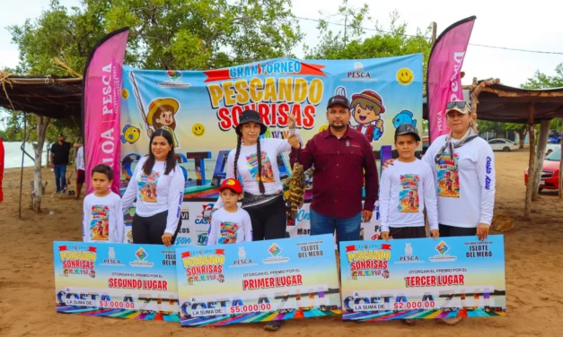 “MAMÁ Y YO PESCANDO SONRISAS” FOMENTA LA PESCA DEPORTIVA Y LOS VALORES FAMILIARES EN COSTA AZUL