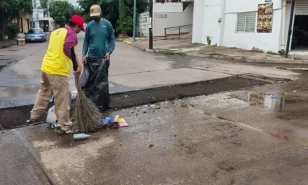 MANTIENE AYUNTAMIENTO LIMPIEZA DE INFRAESTRUCTURA PLUVIAL TRAS LAS RECIENTES LLUVIAS