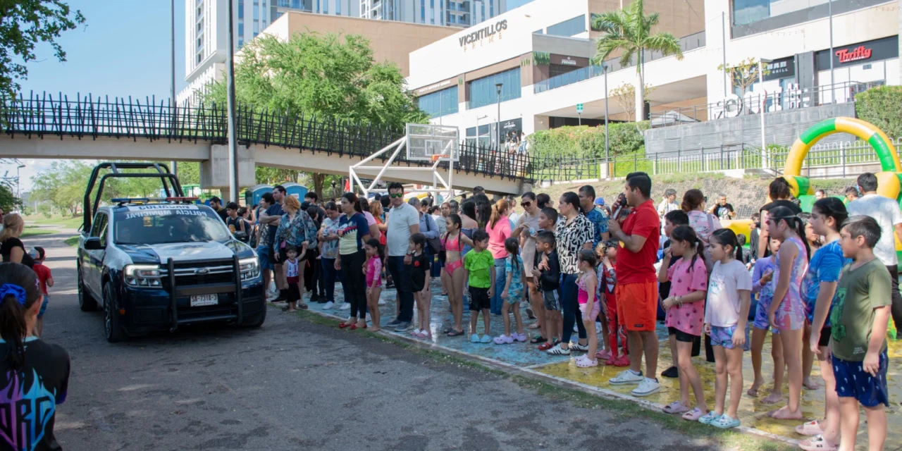AQUA FEST Y BAZAR BIENESTAR INTEGRAL REÚNEN A CIENTOS DE FAMILIAS EN UNA REFRESCANTE TARDE DE DIVERSIÓN EN LAS RIBERAS