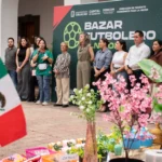 COMPRAS, RIFAS, MÚSICA E INTERCAMBIO DE CARTITAS ANIMAN EL BAZAR FUTBOLERO CLN 2026 EN EL AYUNTAMIENTO DE CULIACÁN