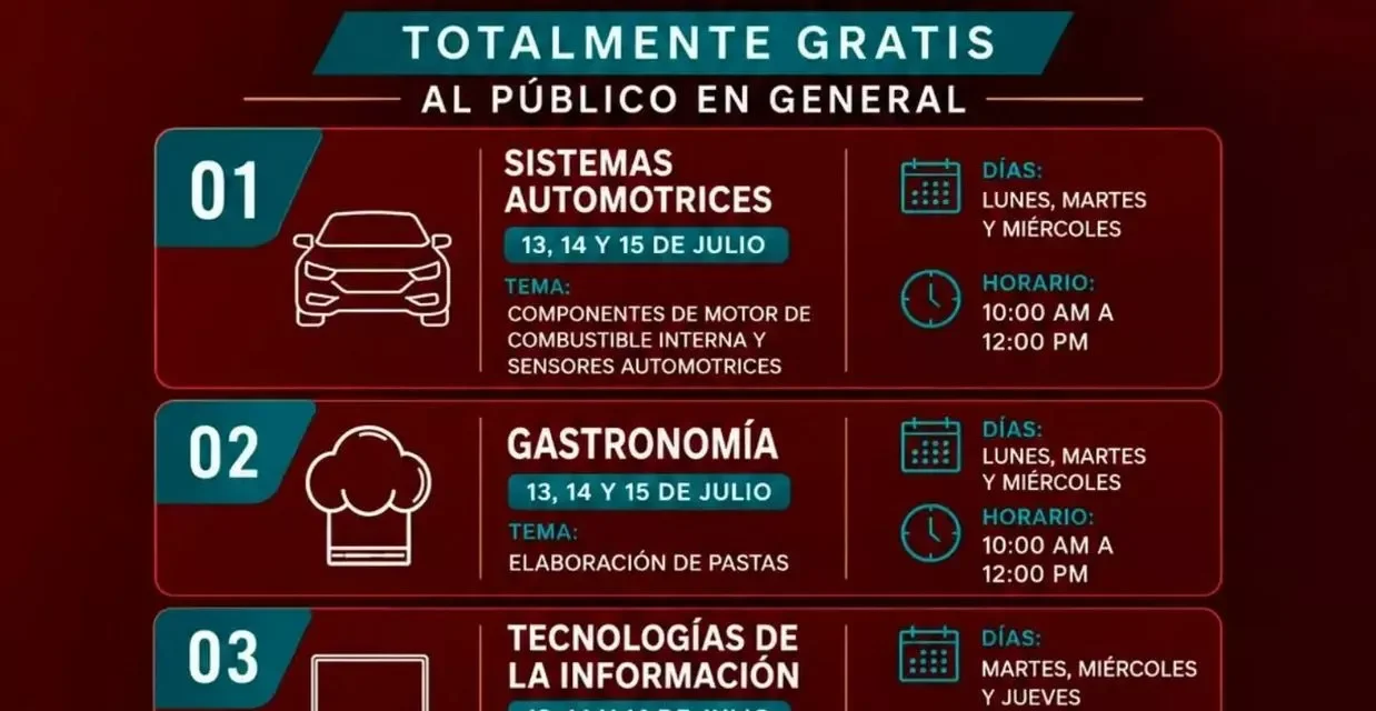 ¡CURSOS DE VERANO TOTALMENTE GRATIS PARA APRENDER Y EMPRENDER EN CULIACÁN!