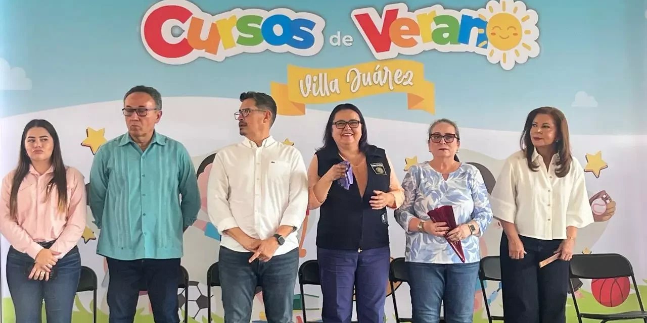 PONEN EN MARCHA EL PROGRAMA CURSOS DE VERANO EN VILLA JUÁREZ