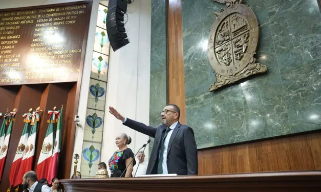 ELIGE CONGRESO DEL ESTADO AL DIPUTADO JUAN DIEGO ARANZUBIA ITURRIOS COMO PRESIDENTE DE LA MESA DIRECTIVA