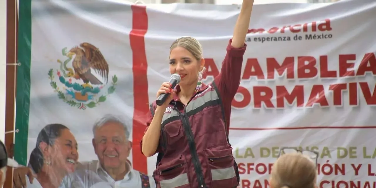 DESDE CULIACÁN, ESTRELLA PALACIOS LLAMA A FORTALECER EL LIDERAZGO DE LAS MUJERES Y LAS NUEVAS JUVENTUDES DE MORENA