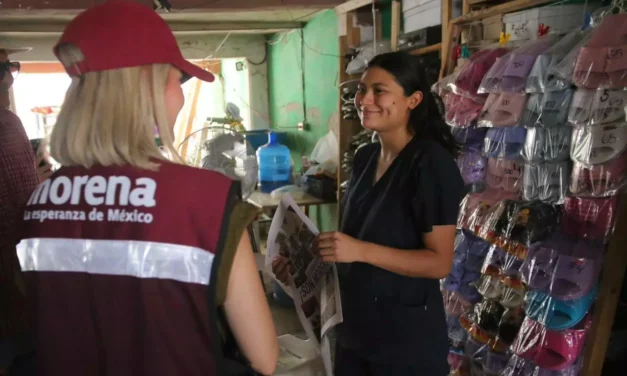 CON EL PUEBLO Y DESDE EL TERRITORIO, ESTRELLA PALACIOS FORTALECE LA TRANSFORMACIÓN EN JUAN JOSÉ RÍOS Y GUASAVE