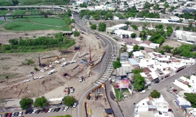 SE HABILITARON DOS CARRILES A LA CIRCULACIÓN DE ORIENTE A PONIENTE POR LA OBRA DEL PUENTE DEL BOULEVARD PEDRO INFANTE