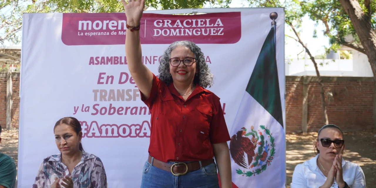 GRACIELA DOMÍNGUEZ AL ENCUENTRO CON LA GENTE, PORQUE LA MEJOR POLÍTICA SE CONSTRUYE JUNTO A LOS SINALOENSES
