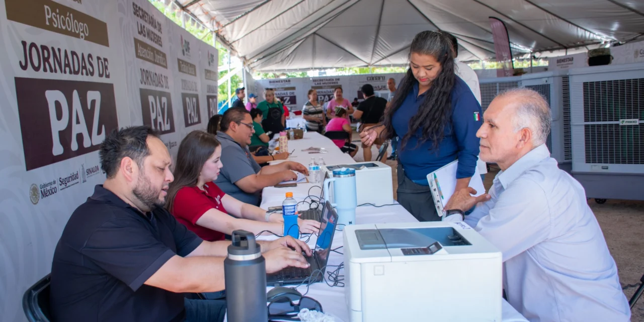 JORNADAS DE PAZ ACERCAN SERVICIOS GRATUITOS Y FORTALECEN EL BIENESTAR DE LAS FAMILIAS EN LA COLONIA LÁZARO CÁRDENAS