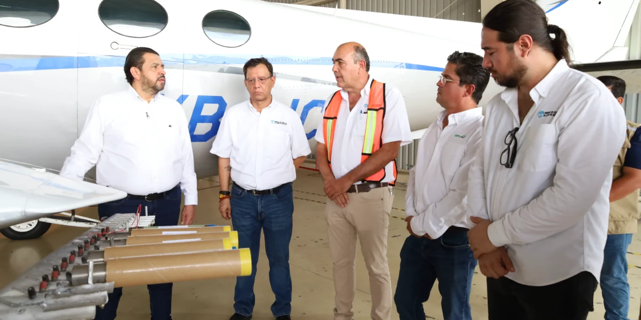 VAN NUEVE VUELOS DE BOMBARDEO DE NUBES EN SINALOA, ANUNCIA ISMAEL BELLO ESQUIVEL