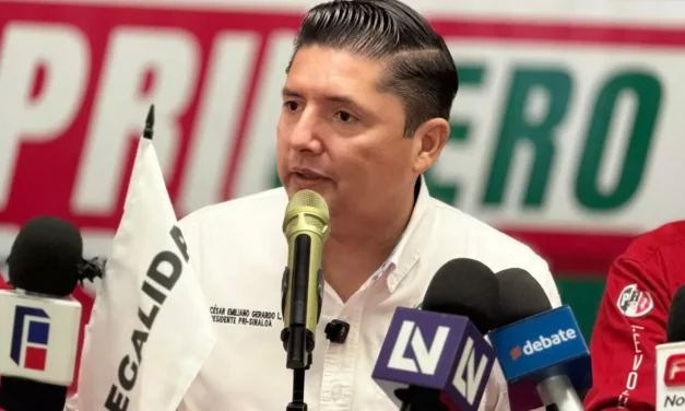 SINALOA A LA DERIVA EN SEGURIDAD, PAZ Y CRECIMIENTO ECONÓMICO Y MORENA RESPONDE CON ENCUESTAS Y PROPAGANDA: CÉSAR EMILIANO GERARDO LUGO