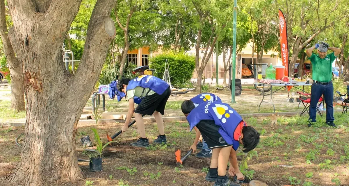 OCHO VOLUNTARIADOS CORPORATIVOS TRANSFORMAN PARQUES PÚBLICOS DE CULIACÁN
