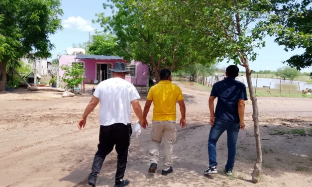 PROTECCIÓN CIVIL COORDINA ACCIONES DE AUXILIO Y SUPERVISIÓN DE DAÑOS TRAS INTENSAS LLUVIAS EN MOCORITO Y GUASAVE