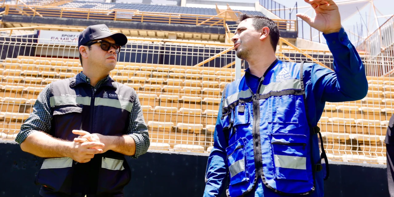 AVANZA LA REHABILITACIÓN DEL ESTADIO DE LOS DORADOS EN CULIACÁN