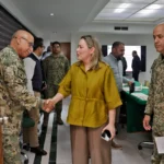 GOBERNADORA YERALDINE ENCABEZA LA MESA DE CONSTRUCCIÓN DE PAZ Y SEGURIDAD EN LA 3A. REGIÓN MILITAR EN MAZATLÁN