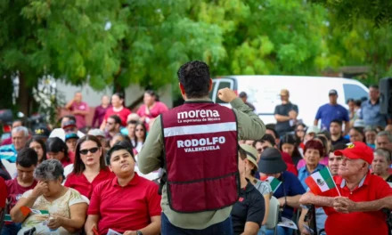 LA CUARTA TRANSFORMACIÓN HA FORTALECIDO LAS LEYES PARA PROTEGER AL PUEBLO Y DEFENDER LA SOBERANÍA NACIONAL: RODOLFO VALENZUELA
