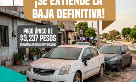 “SATES RECUERDA QUE EL 31 DE JULIO CONCLUYE EL PROGRAMA DE BAJA DEFINITIVA DE VEHÍCULOS EN DESUSO”