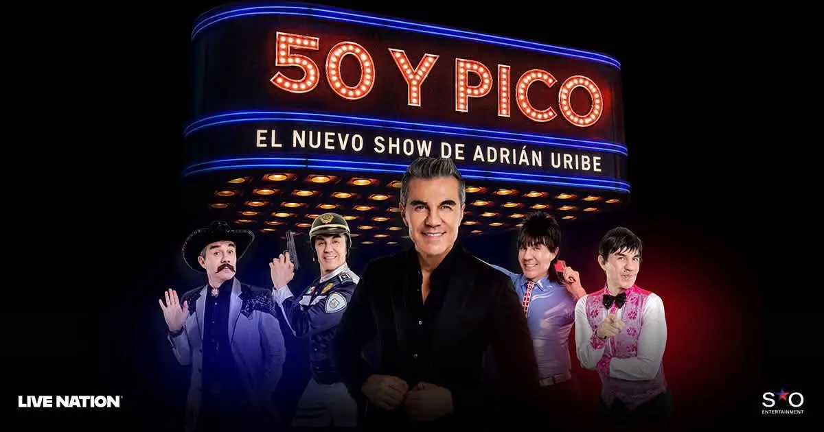 ADRIÁN URIBE REGRESA A LOS ESCENARIOS DE ESTADOS UNIDOS CON “50 Y PICO»