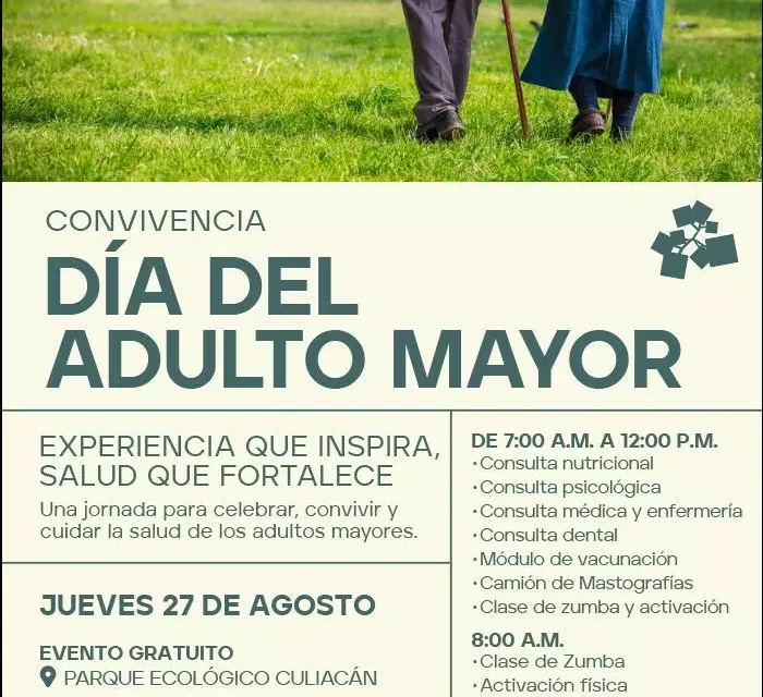 ¡ATENCIÓN A PERSONAS ADULTAS MAYORES!