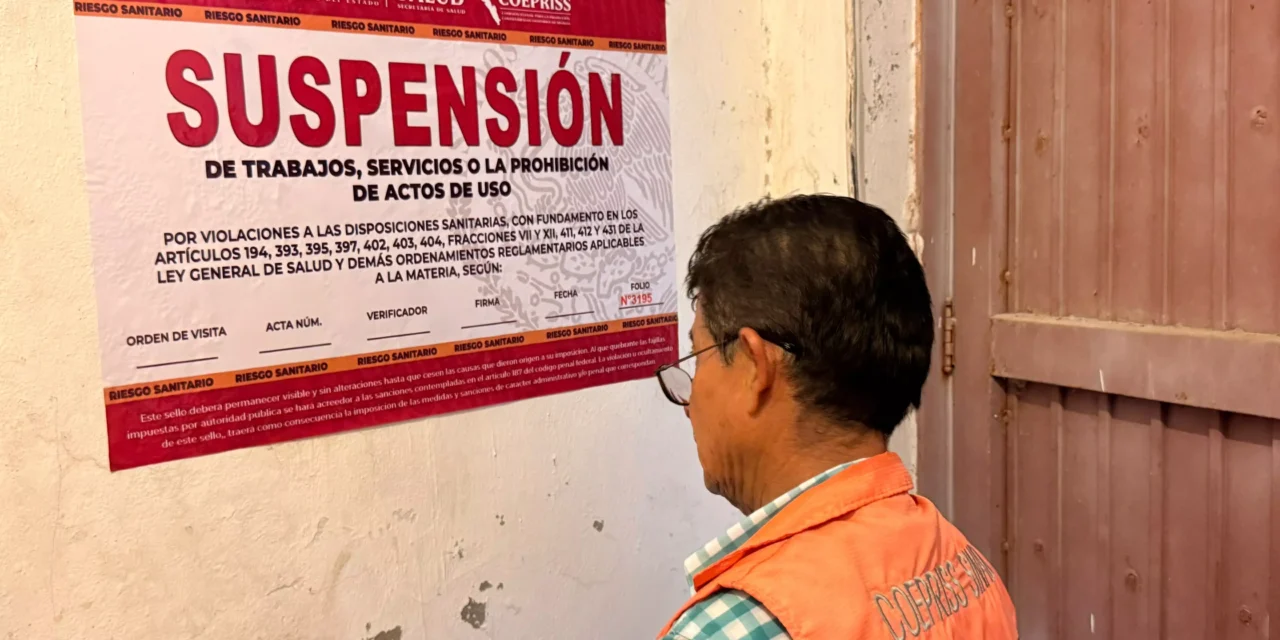 PARA PROTEGER LA SALUD DE USUARIOS, COEPRISS SUSPENDE ALBERCA
