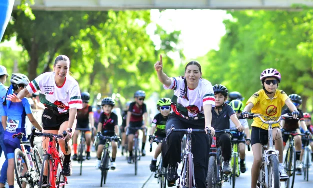 MAS DE 300 CICLISTAS, JUNTO A LAS INTERNACIONALES LUZ DANIELA Y ANTONIETA GAXIOLA, EN EL CAMPEONATO ESTATAL DE CICLISMO INFANTIL 2026