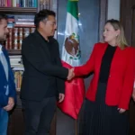 GOBERNADORA YERALDINE CONCRETA CON EMPRESARIOS CHINOS, EL PRIMER ENVÍO DE UN MILLÓN 200 MIL TONELADAS DE SORGO SINALOENSE A CHINA