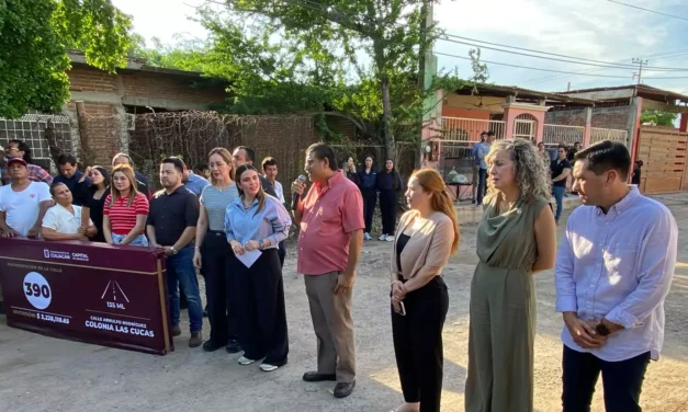 LAS CUCAS DEJA ATRÁS DÉCADAS DE OLVIDO; UNA NUEVA CALLE ABRE PASO A LA ESPERANZA DE CIENTOS DE FAMILIAS