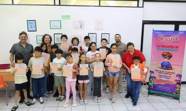 CONCLUYÓ EL CURSO DE VERANO «LA CREACIÓN DE MI SUPERHÉROE»
