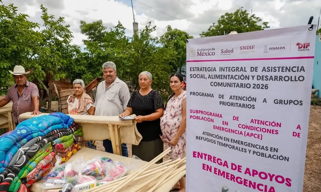 DIF SINALOA ENTREGA APOYOS A FAMILIAS AFECTADAS POR LAS LLUVIAS EN SALVADOR ALVARADO