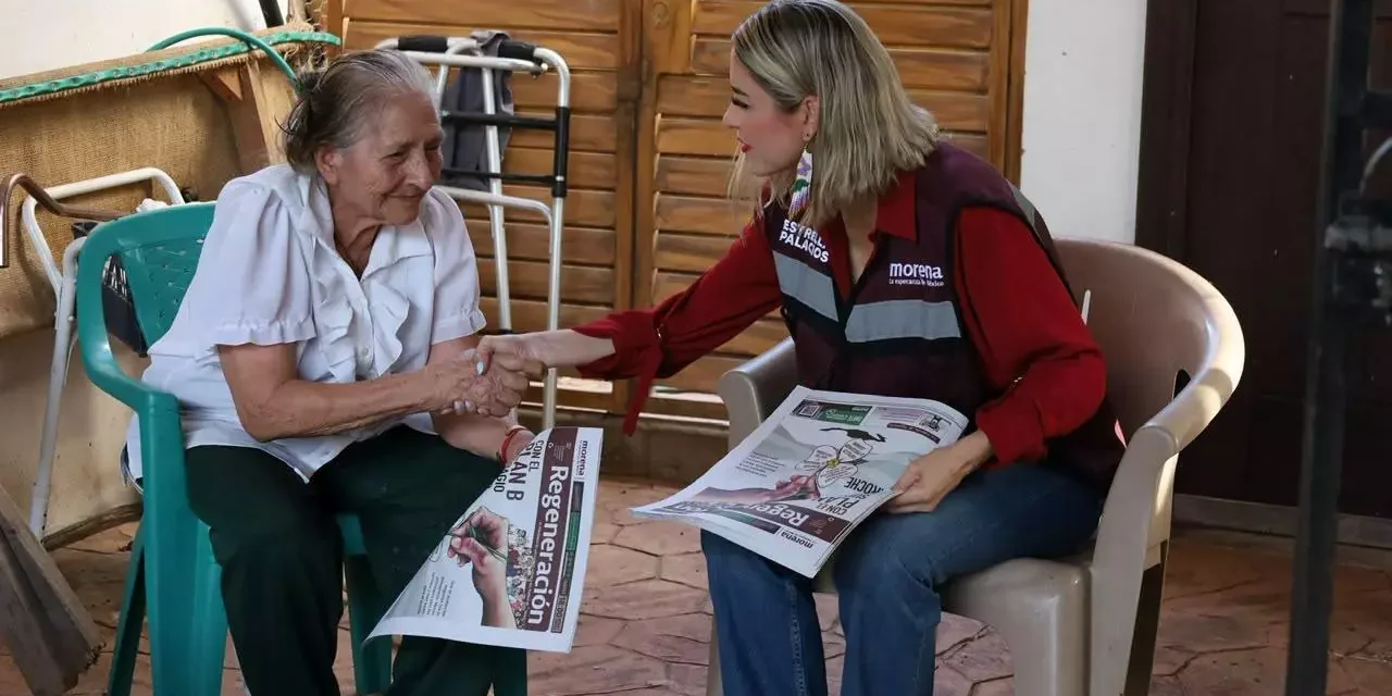 ATENCIÓN A LAS CAUSAS Y CERCANÍA CON EL PUEBLO, PRIORIDADES DE LA TRANSFORMACIÓN: ESTRELLA PALACIOS