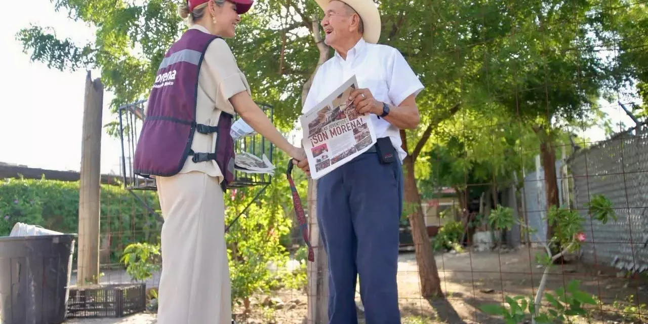 CON CERCANÍA Y ROSTRO DE MUJER, ESTRELLA PALACIOS RECORRE SINALOA EN DEFENSA DE LA TRANSFORMACIÓN