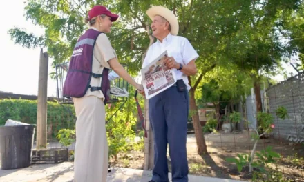 CON CERCANÍA Y ROSTRO DE MUJER, ESTRELLA PALACIOS RECORRE SINALOA EN DEFENSA DE LA TRANSFORMACIÓN