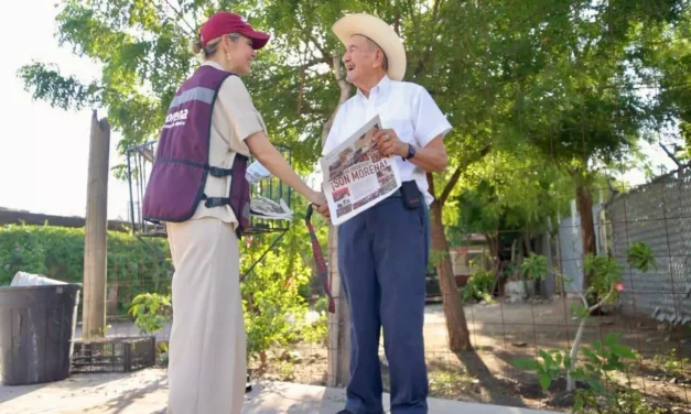 CON CERCANÍA Y ROSTRO DE MUJER, ESTRELLA PALACIOS RECORRE SINALOA EN DEFENSA DE LA TRANSFORMACIÓN