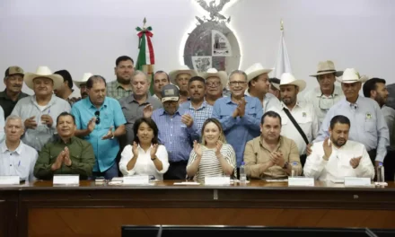 GOBERNADORA YERALDINE RECONOCE EL APOYO FEDERAL DE 2 MIL PESOS POR TONELADA PARA LOS TRIGUEROS DE SINALOA