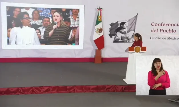 GOBERNADORA YERALDINE BONILLA, A NOMBRE DE LAS Y LOS PRODUCTORES SINALOENSES, AGRADECE A LA PRESIDENTA CLAUDIA SHEINBAUM INCENTIVOS AL CAMPO SINALOENSE