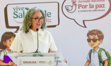EN SINALOA SE EDUCA PARA LA PAZ, EXPRESA LA GOBERNADORA GRACIELA DOMÍNGUEZ, AL ENCABEZAR EL INICIO DEL CICLO ESCOLAR 2026-2027