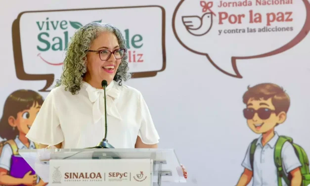 EN SINALOA SE EDUCA PARA LA PAZ, EXPRESA LA GOBERNADORA GRACIELA DOMÍNGUEZ, AL ENCABEZAR EL INICIO DEL CICLO ESCOLAR 2026-2027