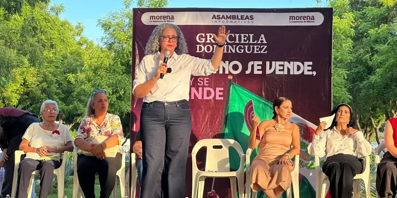 MULTITUDINARIA Y VIBRANTE REUNIÓN EN EL SUR DE SINALOA. “HASTA DONDE TOPE CON GRACIELA DOMÍNGUEZ”, DICEN SIMPATIZANTES