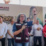 TENEMOS UNA SOLA TAREA QUE NOS ENCOMENDÓ LA PRESIDENTA, DICE GRACIELA DOMÍNGUEZ, DEFENDER NUESTRA TRANSFORMACIÓN Y SOBERANÍA NACIONAL