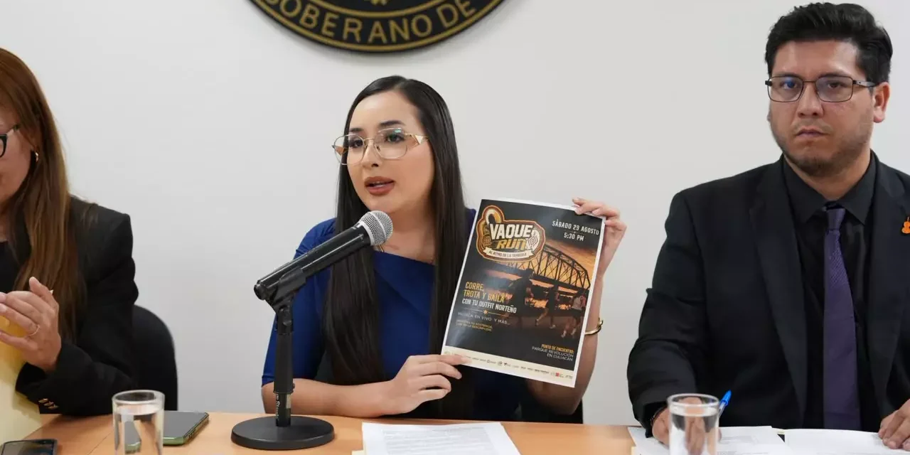 COMISIÓN DE LA JUVENTUD, CULTURA FÍSICA Y DEPORTE DEL CONGRESO DE SINALOA INVITA AL EVENTO “VAQUERUN, AL RITMO DE LA TAMBORA”
