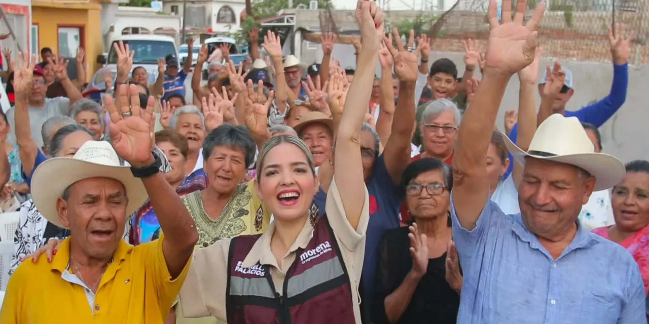 LA TRANSFORMACIÓN GARANTIZA QUE LOS APOYOS LLEGUEN DIRECTAMENTE AL PUEBLO: ESTRELLA PALACIOS