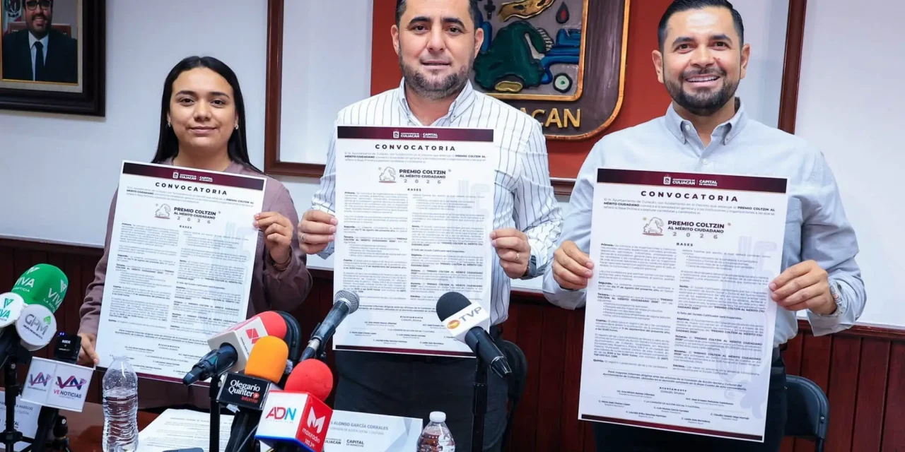 ABREN CONVOCATORIA AL PREMIO COLTZIN AL MÉRITO CIUDADANO 2026