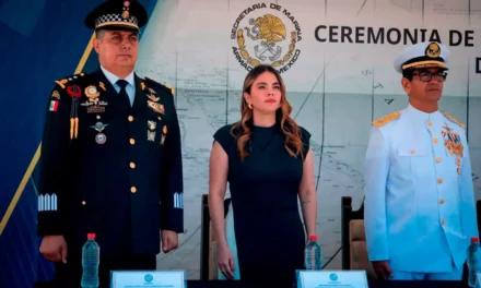 ALCALDESA ANA MIRIAM RAMOS ATESTIGUA CEREMONIA DE ENTREGA-RECEPCIÓN DEL MANDO DE ARMAS DE LA CUARTA REGIÓN NAVAL