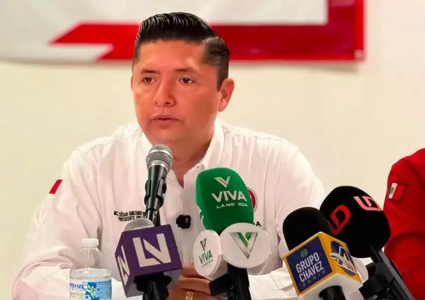 CÉSAR EMILIANO GERARDO LUGO EXPRESA EL RESPALDO DEL PRI SINALOA A ALEJANDRO MORENO Y REAFIRMA LA DEFENSA DE LA LIBERTAD DE EXPRESIÓN