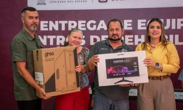 ANA MIRIAM RAMOS ENTREGA EQUIPAMIENTO A CENTROS DE REHABILITACIÓN