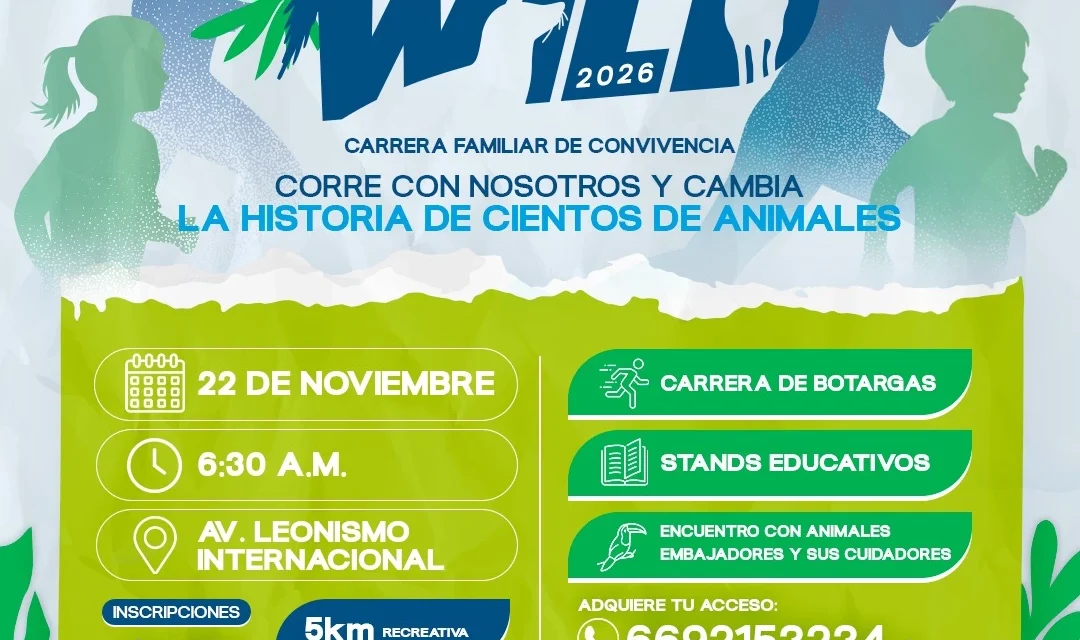 RUN WILD UNA CARRERA QUE UNE A MAZATLÁN POR LA CONSERVACIÓN DE LA FAUNA SILVESTRE