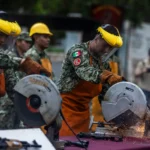 ATESTIGUA GOBERNADORA GRACIELA DOMÍNGUEZ CEREMONIA DE DESTRUCCIÓN DE ARMAMENTO DONADO Y DECOMISADO EN LA NOVENA ZONA MILITAR
