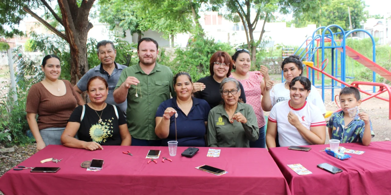 LLEVAN TALLER DE BISUTERÍA ARTESANAL A LA COLONIA PROGRESO